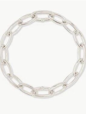 Kendra Scott Silver Oval Link Bracelet